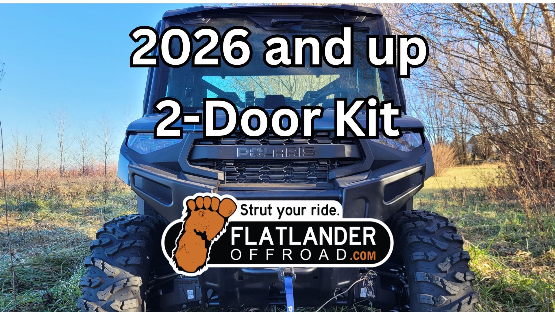 2026 - Current 2-Door Strut Kit for Polaris Ranger 1000, XP1000