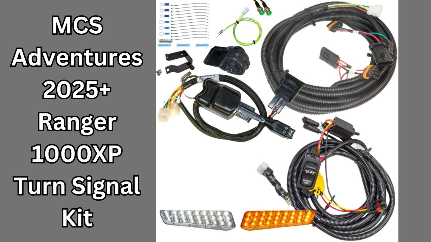 MCS Adventures 2025+ Polaris Ranger Turn signal kit (Model #63958)