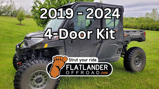 4-door Strut Kit for 2019-2024 XP1000 Crew and all 1000 Crew Polaris Rangers