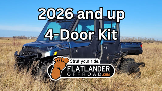 2026 - Current 4-Door Strut Kit for Polaris Ranger 1000 and XP1000