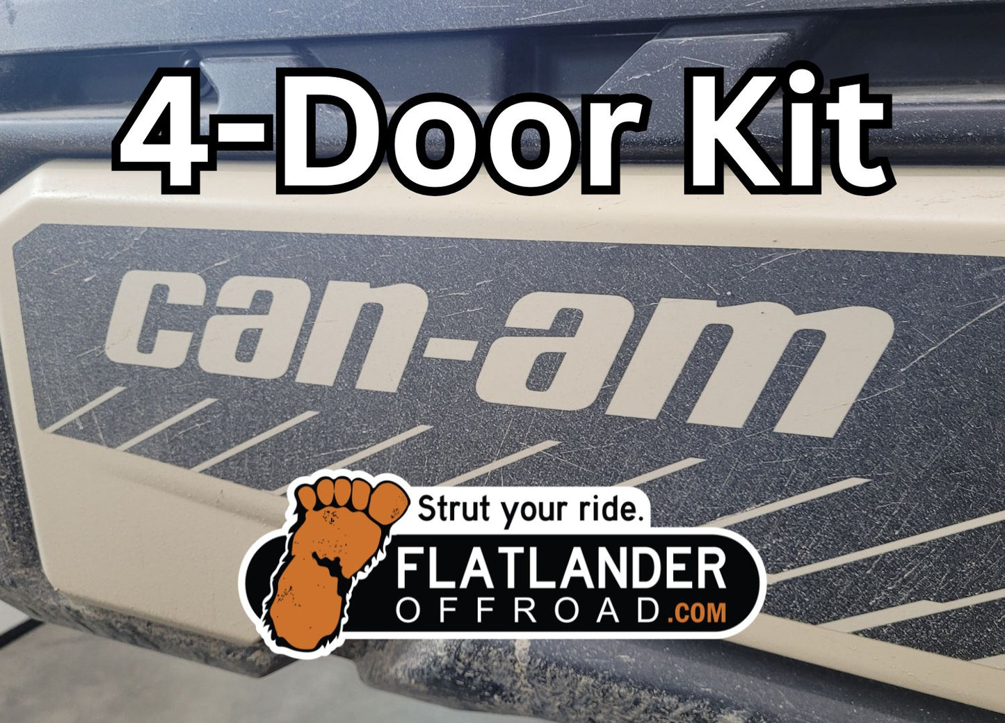 2022.5 to 2025 Can-Am Defender Max 4-Door Strut Kit