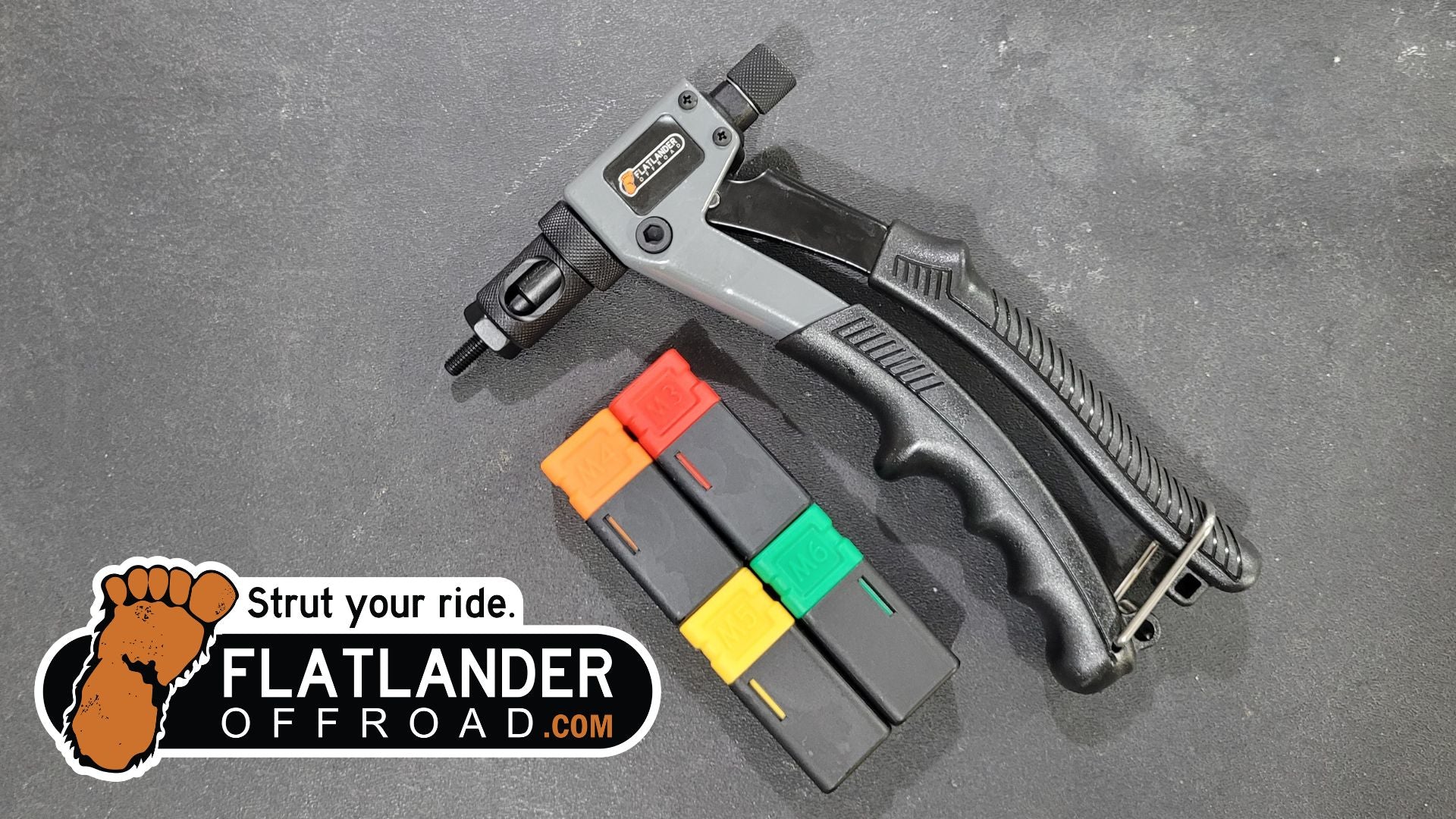 Rivet nut tool - required for strut kit installation – Flatlander Offroad