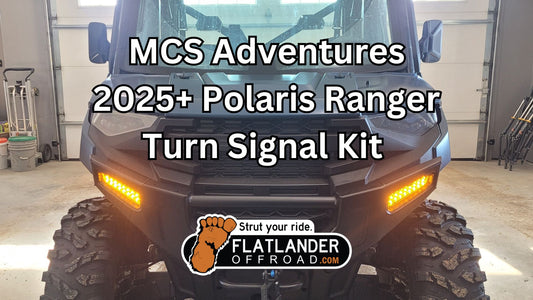 MCS Adventures 2025+ Polaris Ranger Turn signal kit (Model #63958)