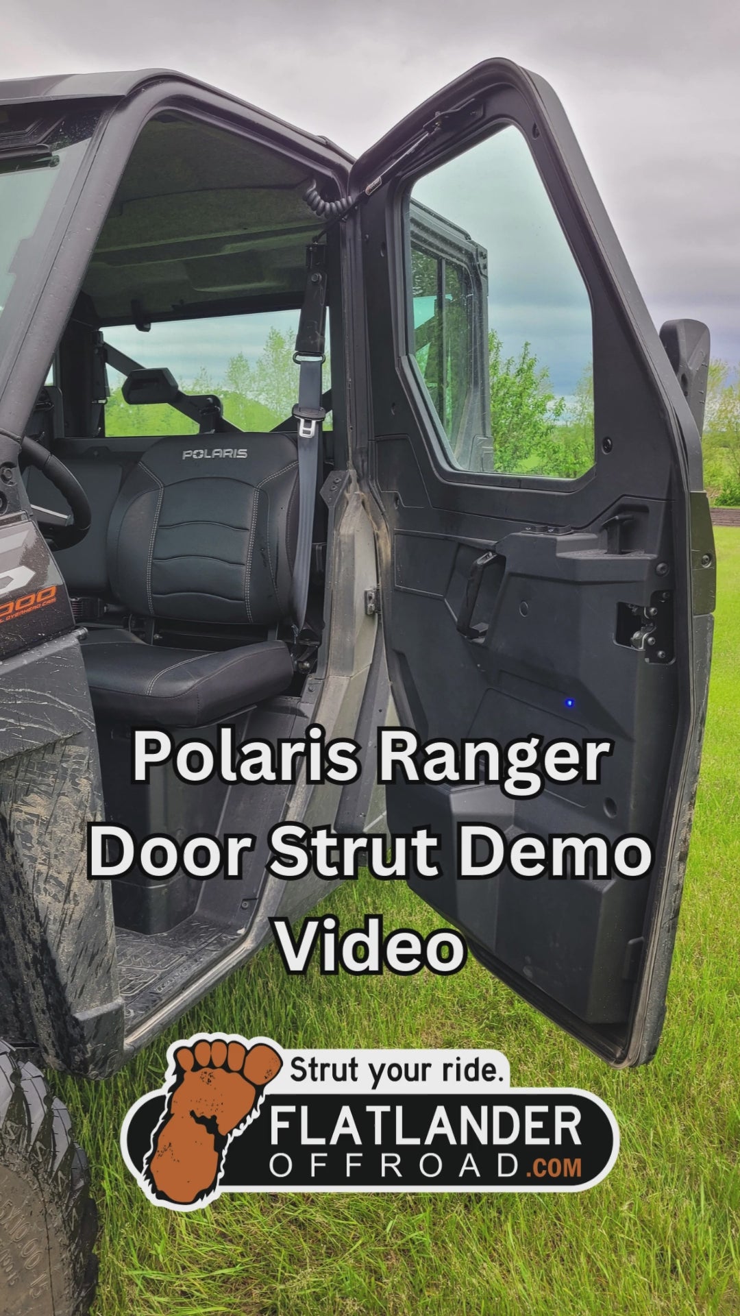 4-door Strut Kit for 2019-2024 XP1000 Crew and all 1000 Crew