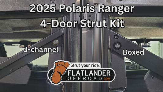 2025 4-door Strut Kit for 1000 and XP1000 Polaris Ranger Crew
