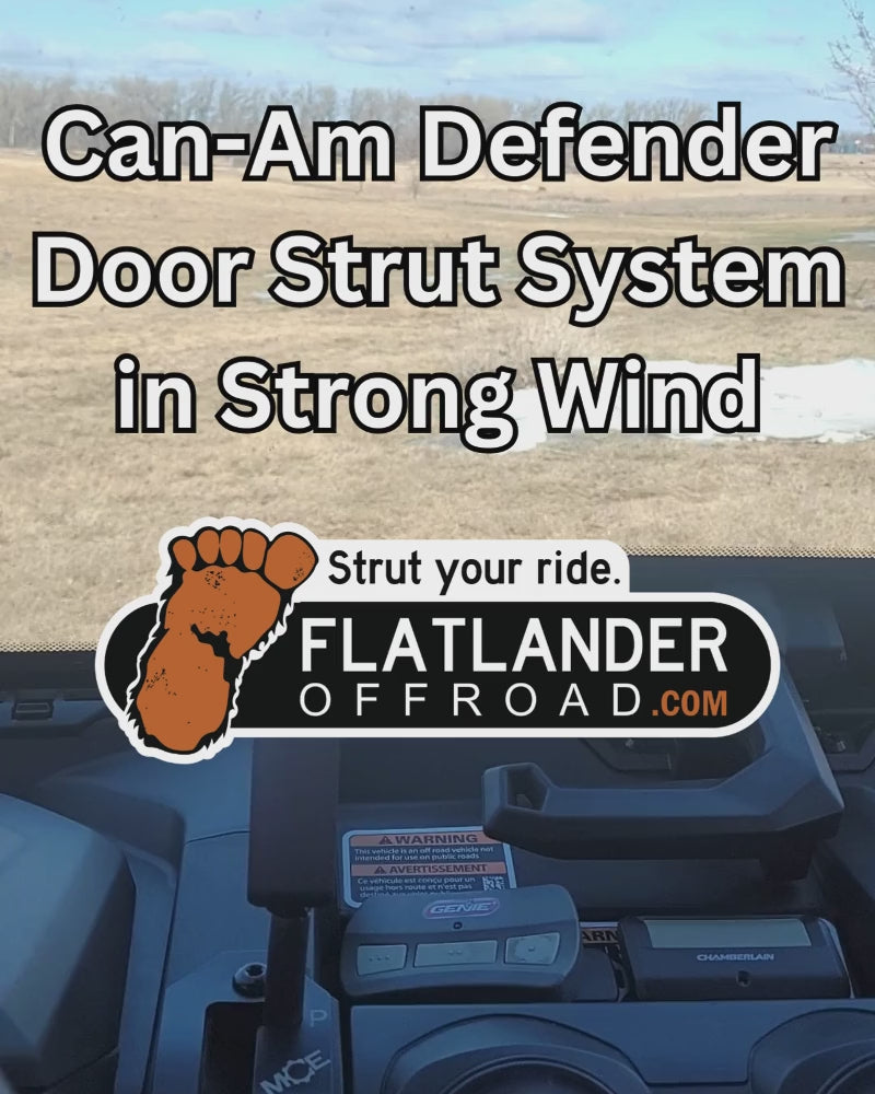 2022.5 to 2026 Can-Am Defender Max 4-Door Strut Kit – Flatlander